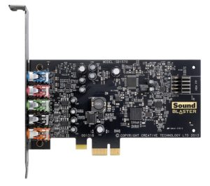 Creative Sound Blaster Audigy FX PCIe 5.1 Sound Card