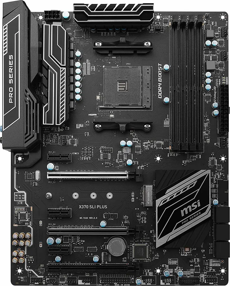 MSI ATX DDR4 AM4 AMD X370