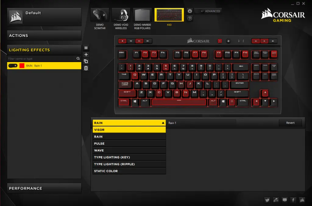 Corsair K63 17