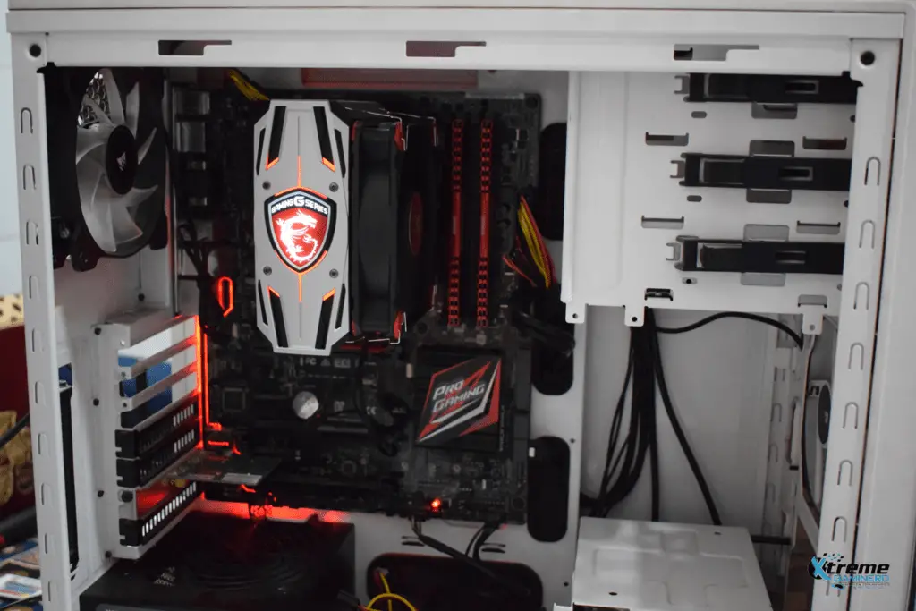 MSI Core Frozr L test rig
