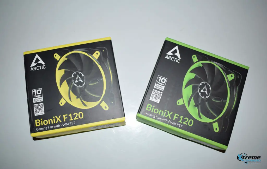 Arctic BioniX F120 gaming fan package