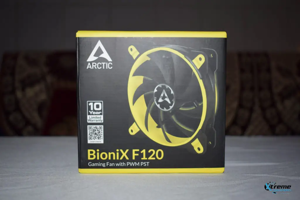 Arctic BioniX F120 gaming fan package front