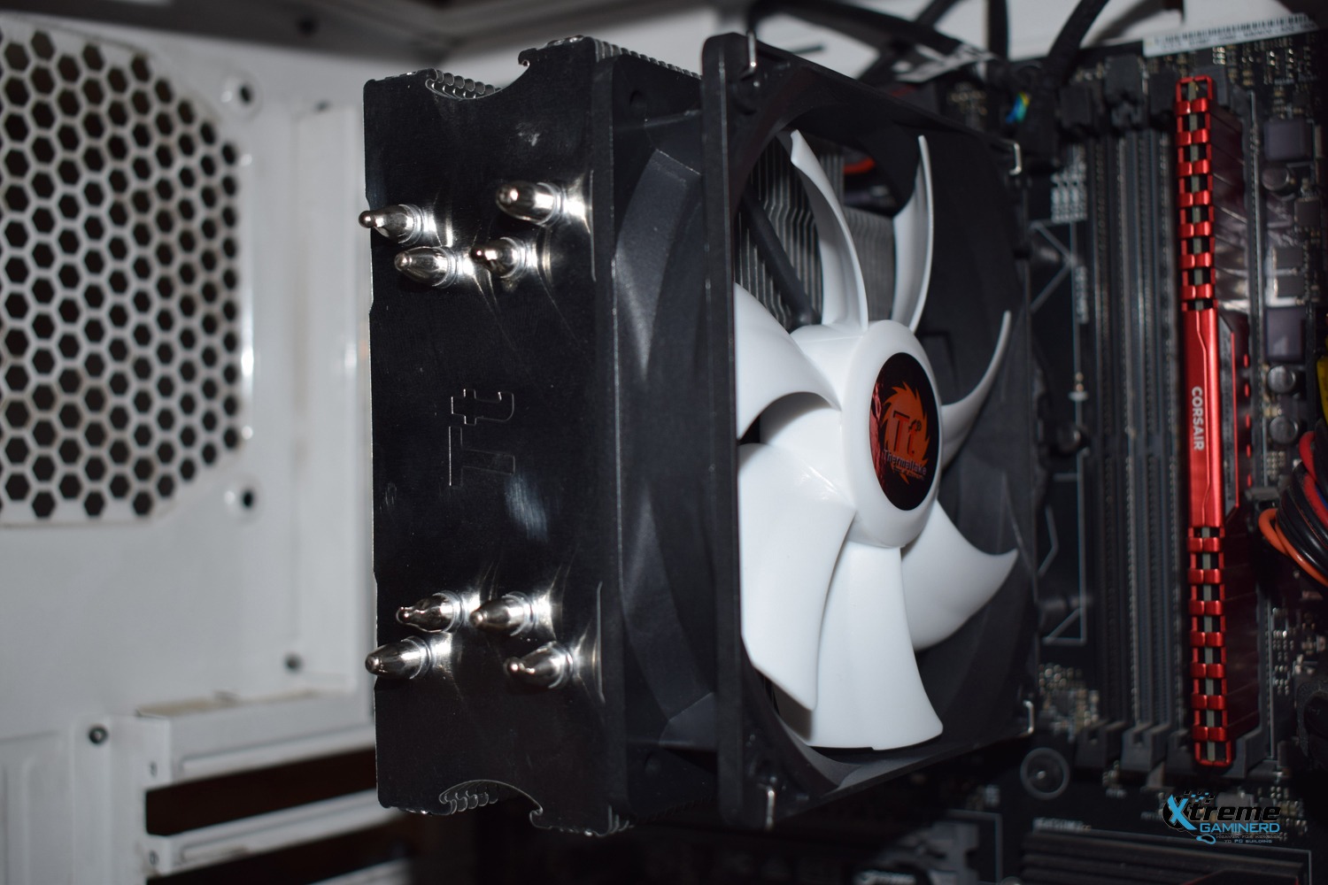 Thermaltake Contac Silent 12 installation complete 2