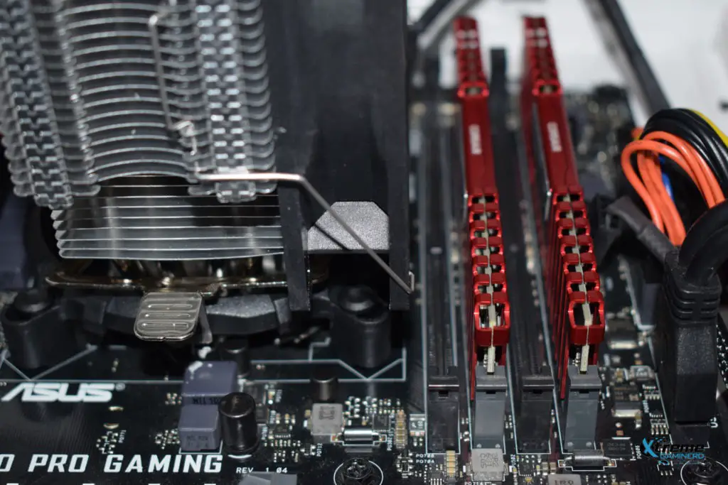 Thermaltake Contac Silent 12 installation ram clearance