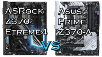 Asus Prime Z370-A vs ASRock Z370 Extreme4