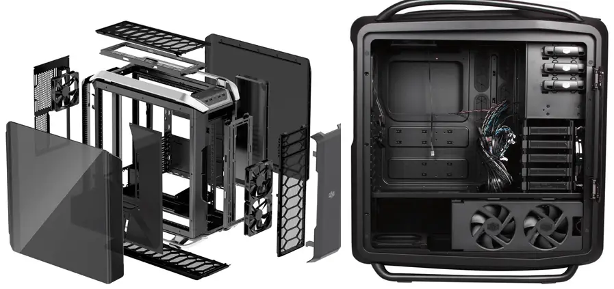 Cooler Master C700P vs Cosmos II compatibility