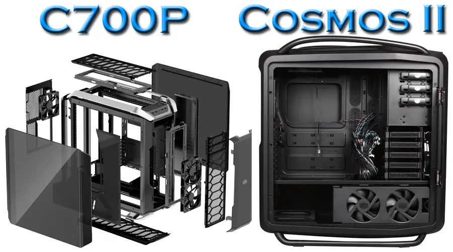 Cooler Master Cosmos Ii Vs Cosmos C700p Xtremegaminerd