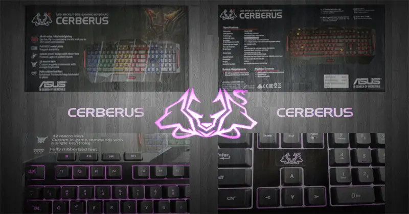 Asus Cerberus MKII Gaming Keyboard Review