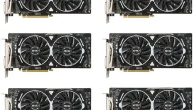 6 Packs of MSI VGA Graphic Cards RX 580 ARMOR 8G