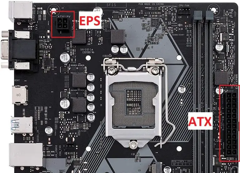 Labeling the motherboard