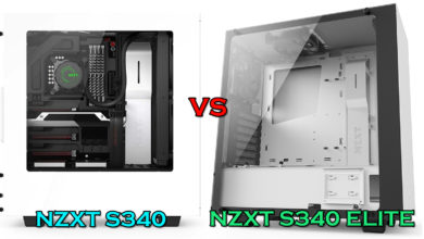 NZXT S340 vs S340VR Elite