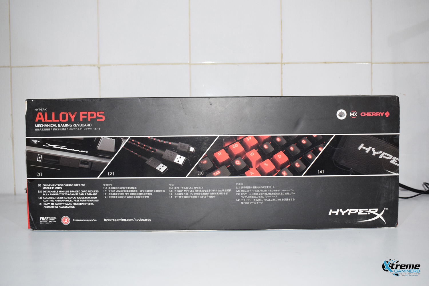 HyperX Alloy FPS mechanical keyboard 2