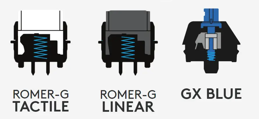 Romer G switches