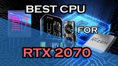 Best CPU for RTX 2070