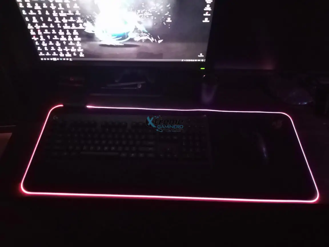 RedGear RGB mouse pad 11