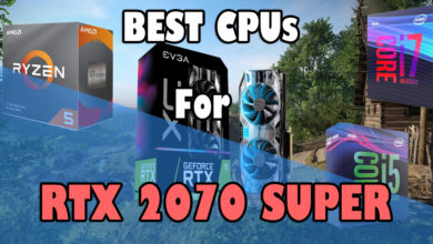 Best CPU for RTX 2070 Super