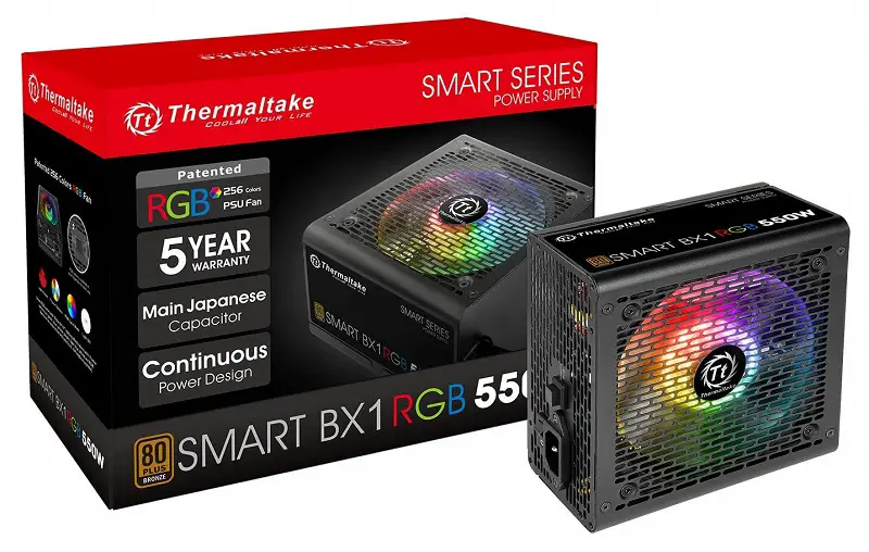 Thermaltake Smart BX1 RGB 80+ Bronze 550W