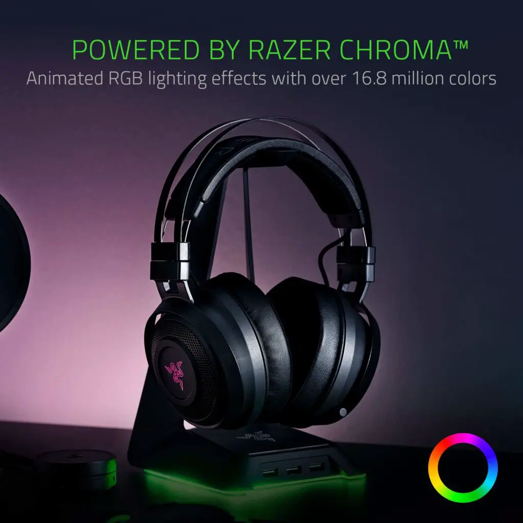 Razer Nari Wireless 7.1 Chroma RGB Headset