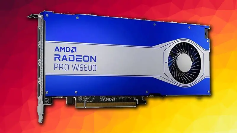 AMD Radeon Pro W6600