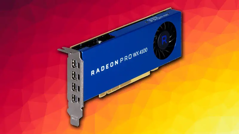 AMD Radeon Pro WX4100