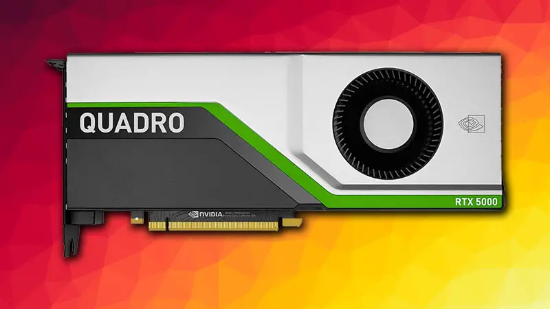 Nvidia Quadro RTX 5000