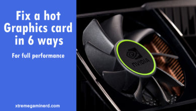 Fix hot graphics card