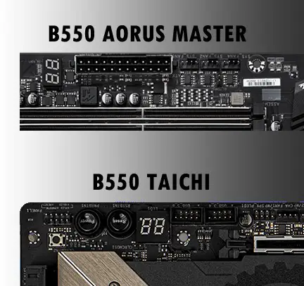 B550 Taichi vs B550 Aorus Master troubleshooting