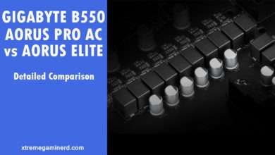 Gigabyte B550 Aorus Pro AC vs Aorus Elite