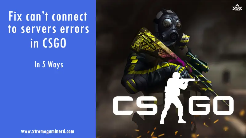 Fix CSGO can't connecto to server error