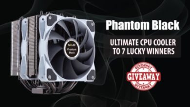 phantom black CPU cooler