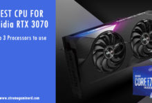 Best CPU for RTX 3070