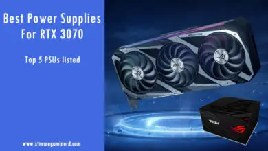 Best Power Supplies for RTX 3070