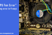 Fix CPU Fan Error