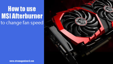 MSI Afterburner fan speed