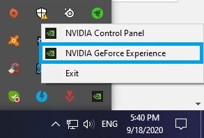 Nvidia Geforce Experience