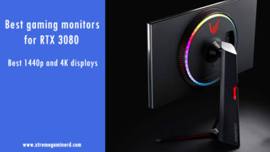 Best monitors for RTX 3080