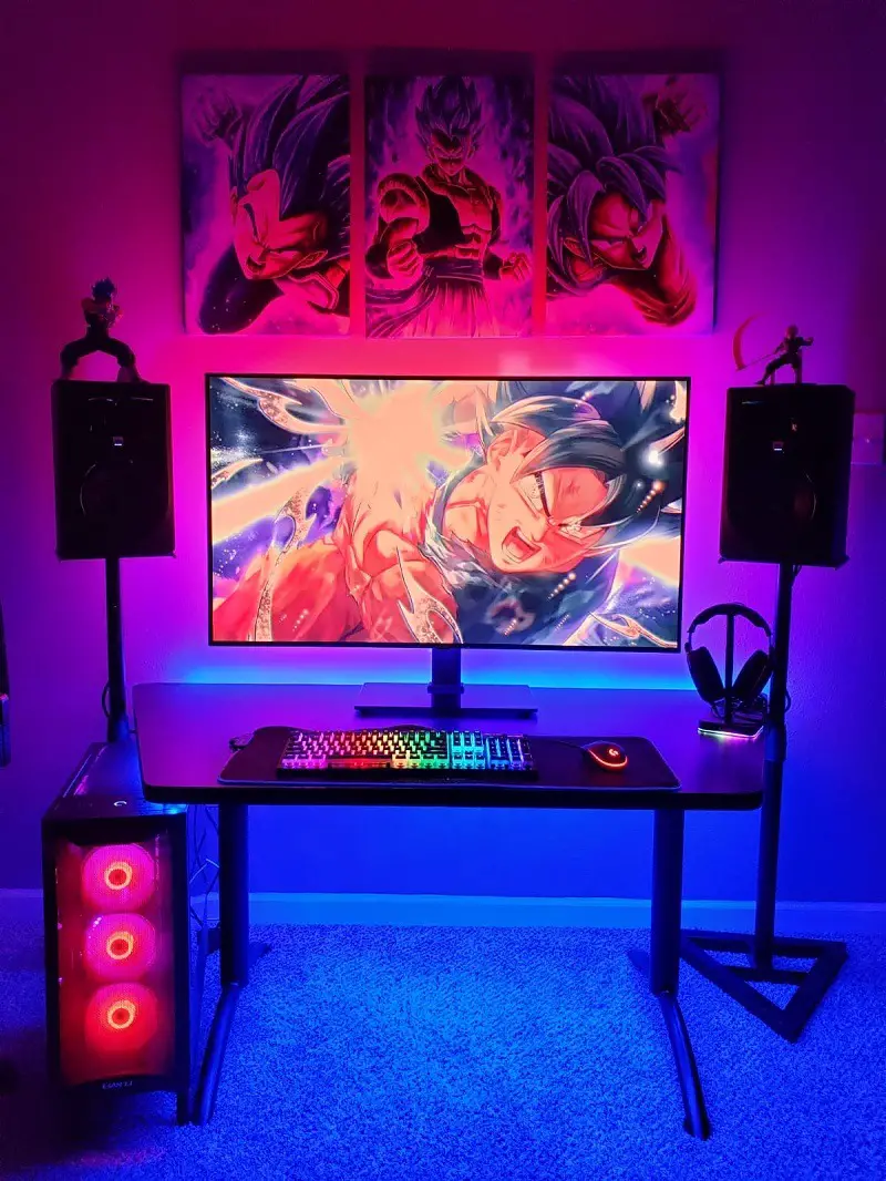 Gaming Setup by 1_AM_FR33