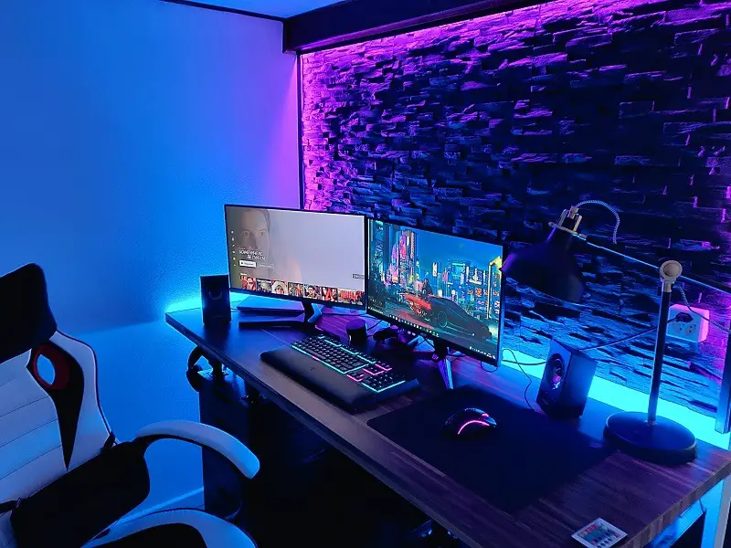 Gaming Setup by Chabischopf1