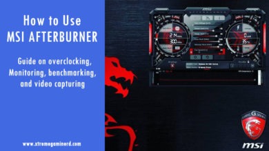 MSI Afterburner tutorial