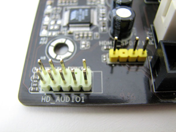 motherboard hd audio header