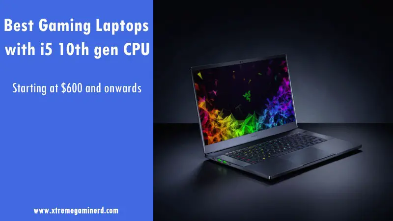 i5 10th gen gaming laptop