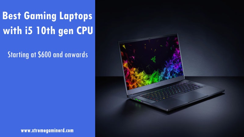 i5 10th gen gaming laptop