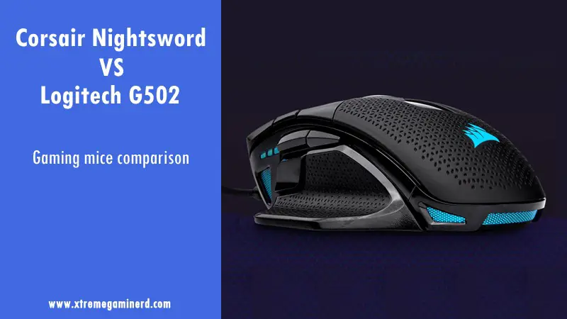 Corsair Nightsword vs Logitech G502