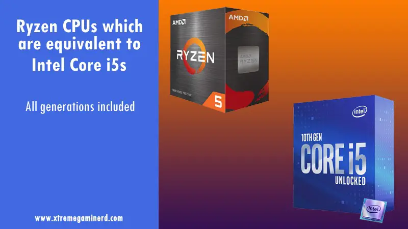 Ryzen equal to i5