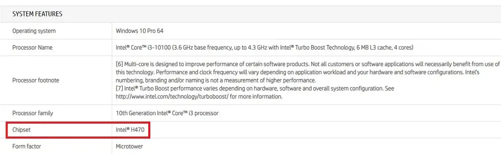  Manufacture website motherboard info