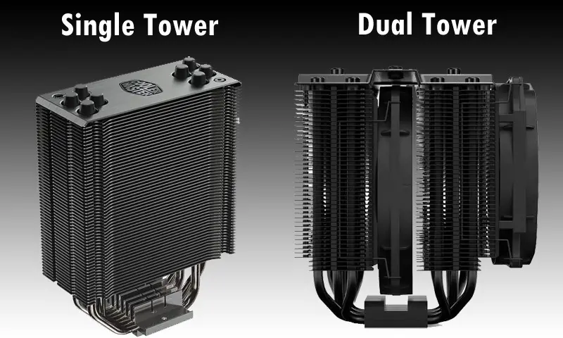 Single vs Dual Tower CPU cooler