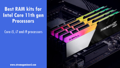RAM for Intel 11th gen CPU