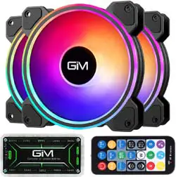 GIM KB-24 RGB Case Fans