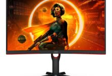 AGON Curved G3 Series 165Hz gaming monitor