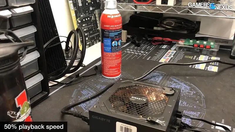 Gigabyte exploding PSU